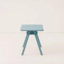 Growing Green kinderbureau Baltic Blue van Nobodinoz met houten frame en opbergplank