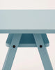 Growing Green kinderbureau Baltic Blue van Nobodinoz met houten frame en opbergplank- detail