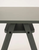 Nobodinoz kinderbureau van hout in donkergroene kleur- Deep Green detail