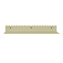 Vibes wandplank large Nobodinoz Green Tea gelakt staal schulprand