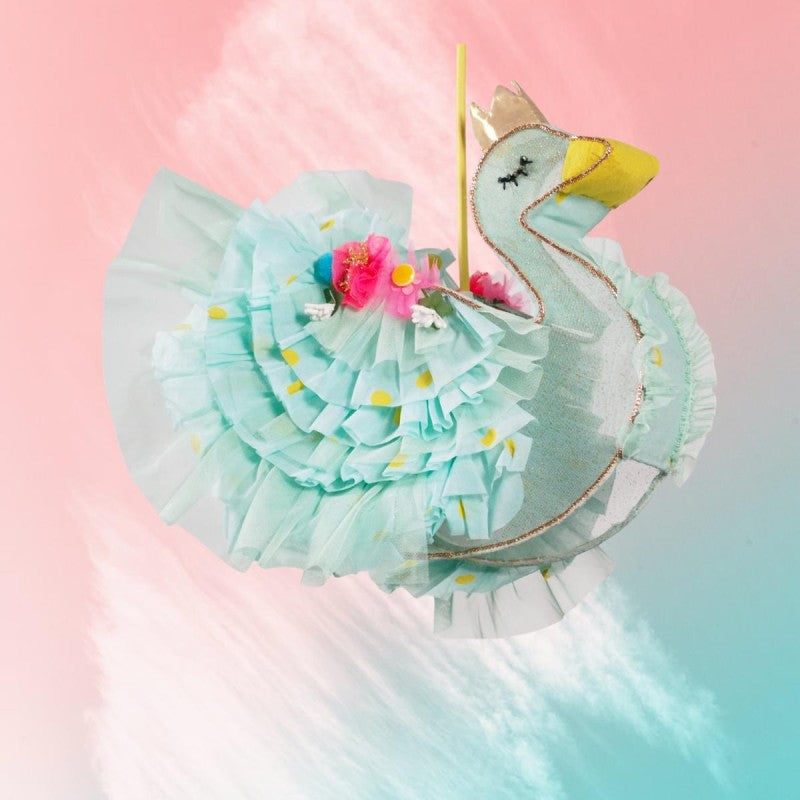 Swan Mini Mint – zwanenlamp kinder- en babykamer | NoÏ