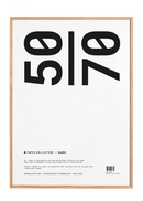 MADO by Paper Collective - Lijst, Eiken (acrylic glass) - 50 x 70 cm