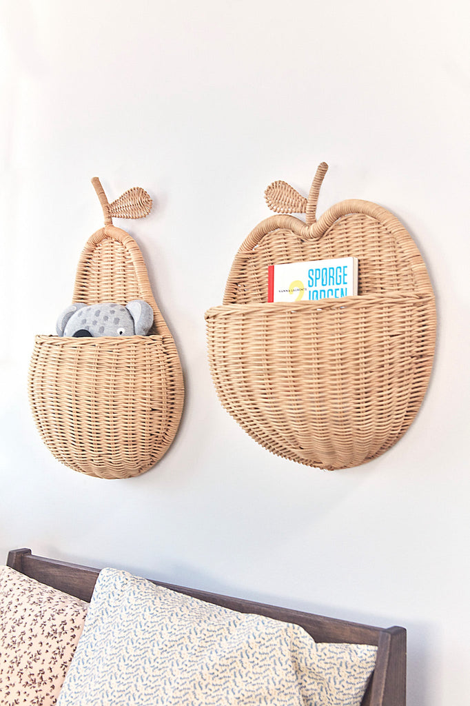 Oyoy Mini - Pear Wall Basket