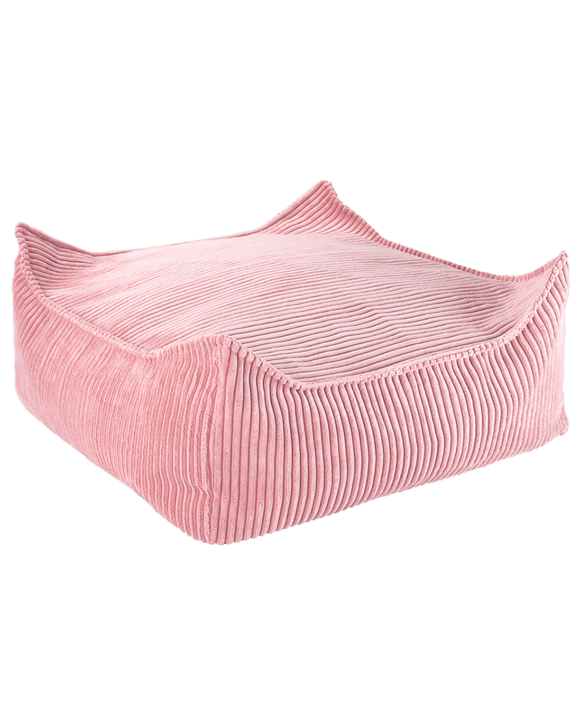  Wigiwama - Pink Mousse Square Pouf 