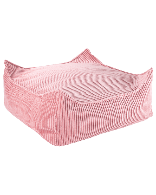 Wigiwama - Rosa Mousse Quadratischer Pouf