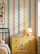 Wallpaper Playful stripes