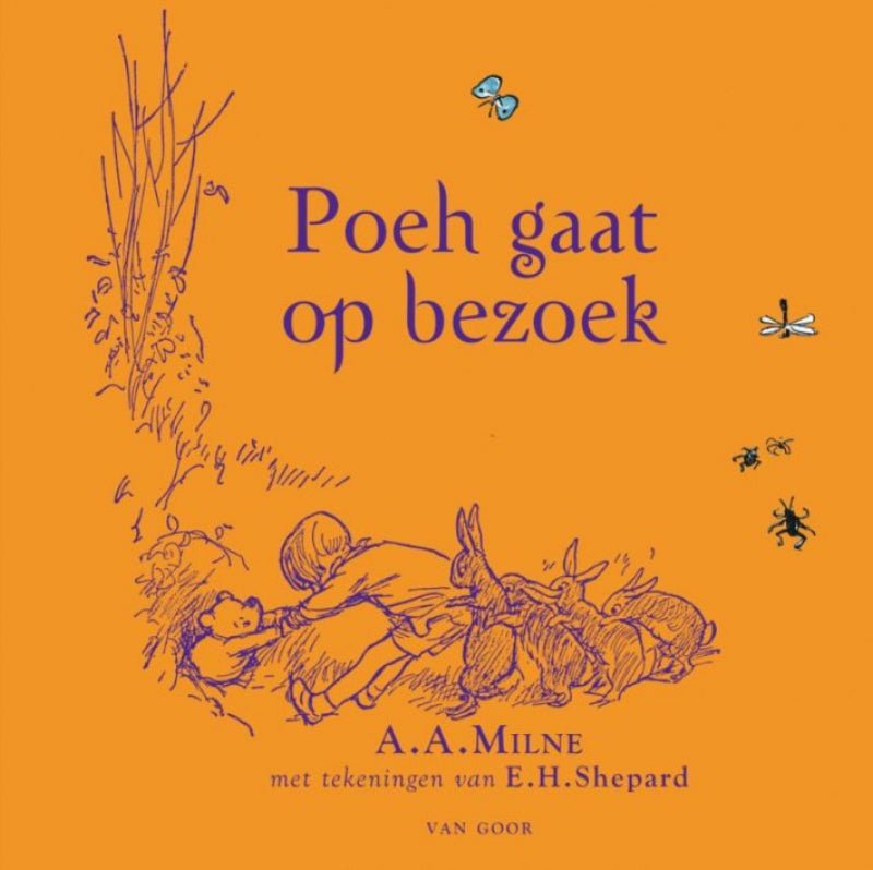 Winnie de poeh - poeh gaat op bezoek kinderboek