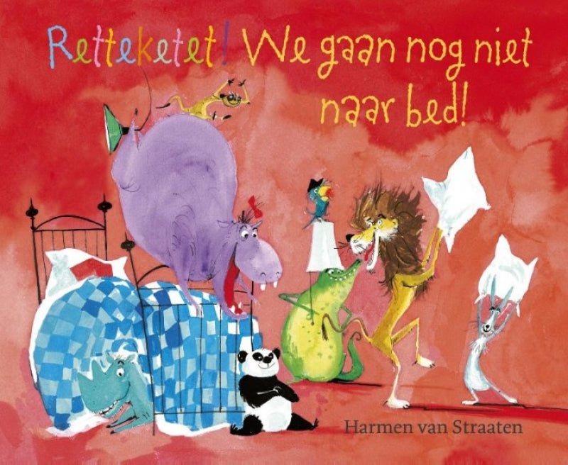 Kinderboek Retteketet! we gaan nog niet naar bed! Harmen van Straaten