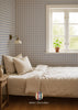 Atelier Florentine Checks Wallpaper Blue – Plaid Children's Wallpaper