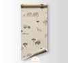 Atelier Florentine Safari Ducks Behang – Speels Kinderbehang met Dieren & Safari