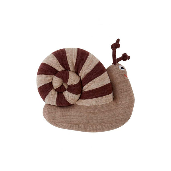 Oyoy Mini - Kuscheltier Sally Snail - Braun