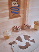 Oyoy Mini - Sally Snail on the way Wall Dood - Optic Blue