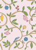 Children's wallpaper candy pink girls nursery room decoration kids