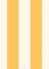 Nursery wallpaper, kids decor with yellow stripes, striped wallpaper for children