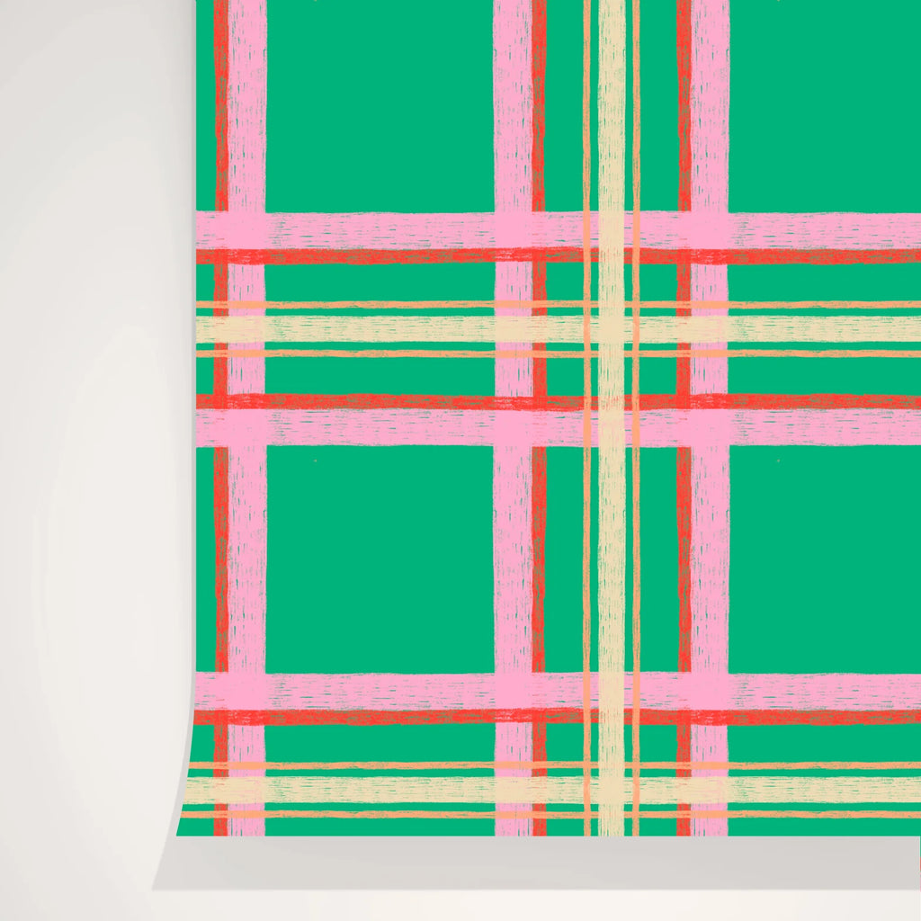 Mustertapete Season Paper - Étoffe prairie