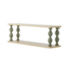 Bibiola Shelf XL Bloomingville Mini grote wandplank beige groen golvend