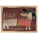 Kinderposter Studioloco Teckel – Big dreams (50x70 cm)