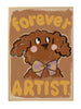 StudioLoco Forever Artist Kunstdruck – Labradoodle Poster für das Kinderzimmer