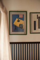 Summer Gray behang - Niton - Blue