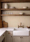 Summer Gray Atelier Streifen, Skizze - Gold