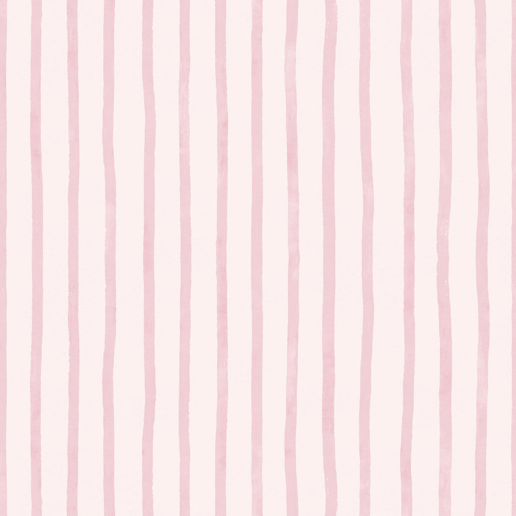Tapetenmuster Summer Gray Atelier Stripe, Sketch - Pink