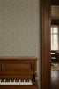 Junia Pale Taupe – behang met bladeren van Summer Gray