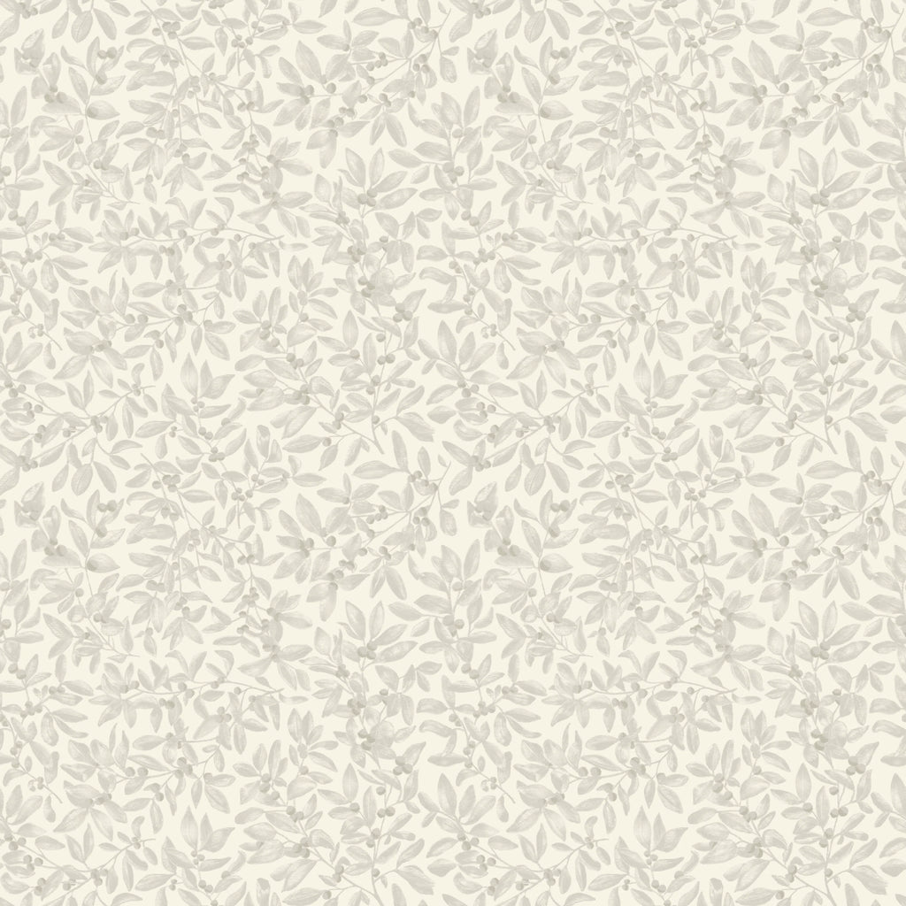 Junia Soft Sand – behang met bladeren van Summer Gray