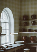 Behangstaal Summer Gray Linen - Yellow