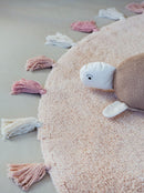 Tapis Petit Vloerkleed Rond - Sara Pink