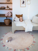 Tapis Petit Vloerkleed Rond - Sara Pink