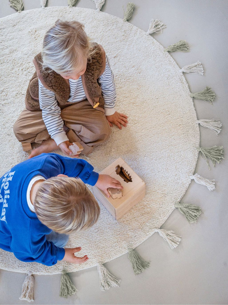 Tapis Petit Teppich Round - Sara Natural