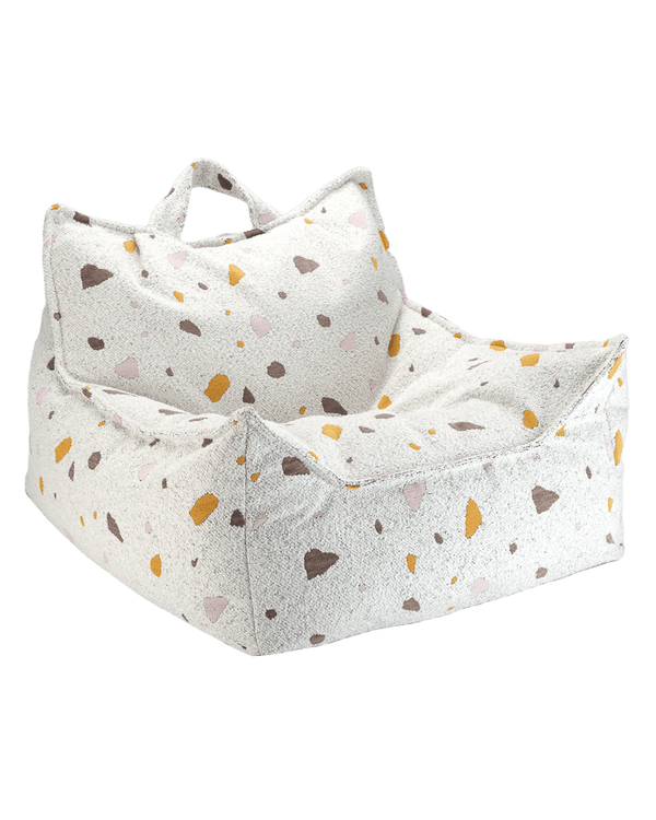 Wigiwama - Sitzsack Terrazzo Marmor