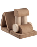 Wigiwama Settee Modular Speelbank - Toffee