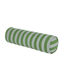 Nobodinoz - Vibes collection - Roll cylinder pillow - Green blue stripe