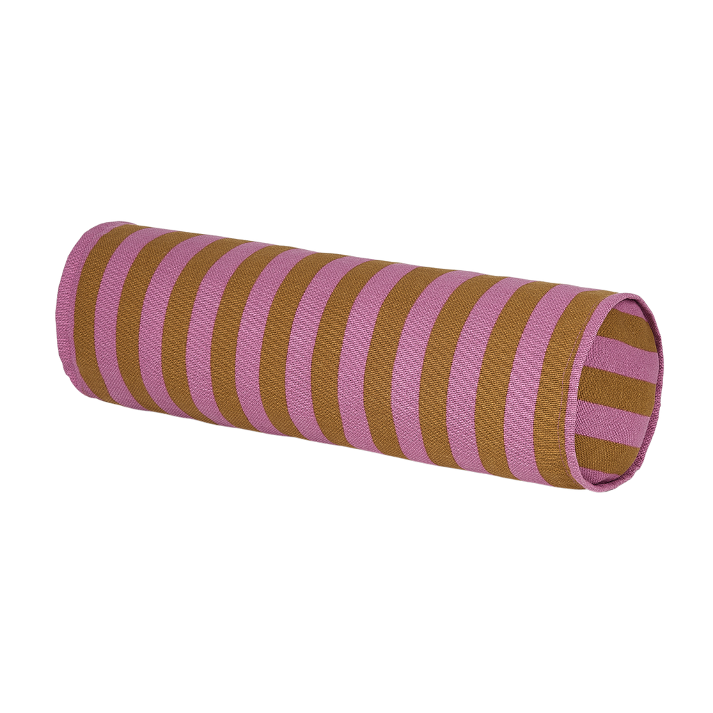 Nobodinoz Vibes Roll Pillow – Pink Curry