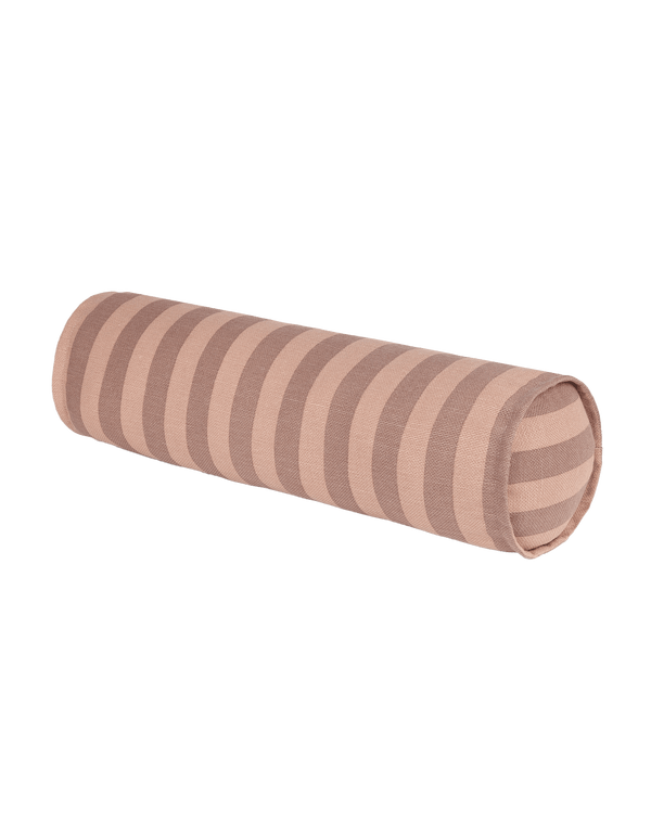 Nobodinoz - Vibes collection - Roll cylinder cushion - Pink Mauve