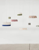 Nobodinoz - Vibes Collection - Lampenkap Maroon Stripes Durchmesser. 40 cm