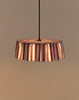 Nobodinoz - Vibes collection - Lampshade Maroon Stripes diam. 40cm