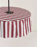 Nobodinoz - Vibes Collection - Lampenkap Maroon Stripes Durchmesser. 40 cm
