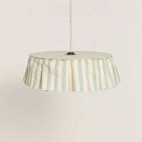 Nobodinoz - Vibes Collection - Lampet Turqouise Stripes Durchmesser. 40 cm