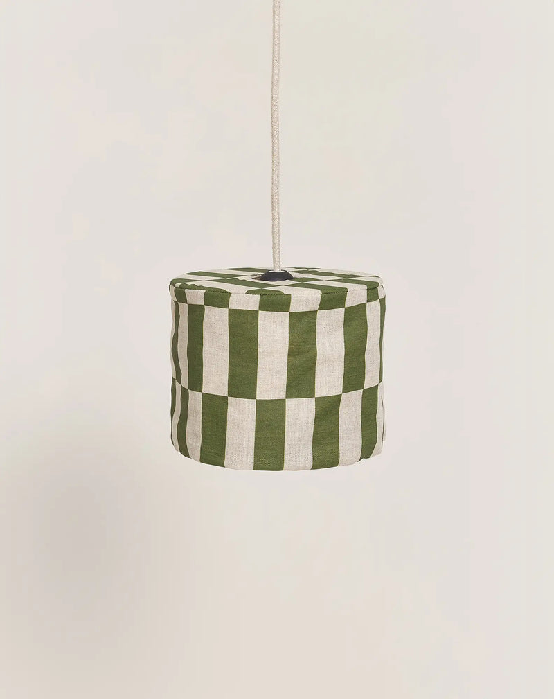 Nobodinoz - Vibes collectie - Lampenkap Green Tiles diam. 20cm