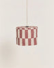 Nobodinoz - Vibes collection - Lampshade Maroon Tiles diam. 20cm