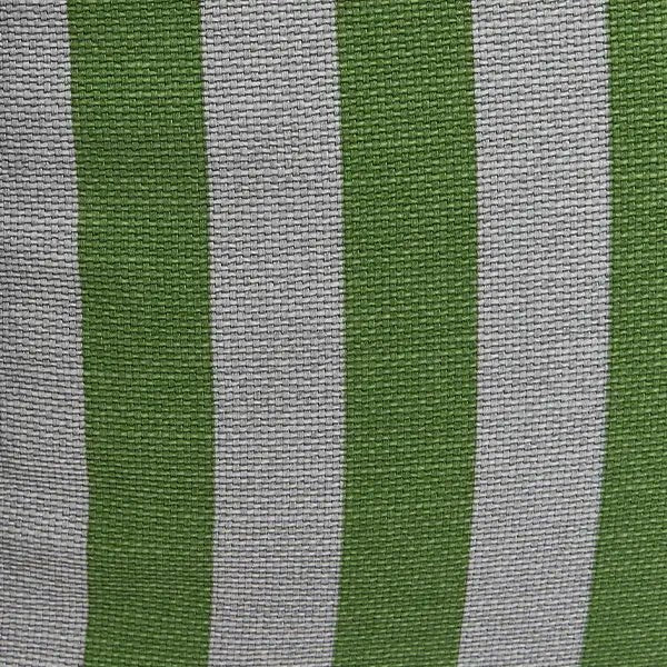 Nobodinoz - Vibes collectie - Ronde Zitzak - Green/Blue stripes
