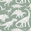 Wallpaper Pastelowe Love Dino's - Matcha