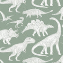 Pastelowe Love Wallpaper Dino's - Matcha