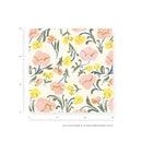 Behang Minibeau - Boho Floral - Kidsbarn Behang Minibeau