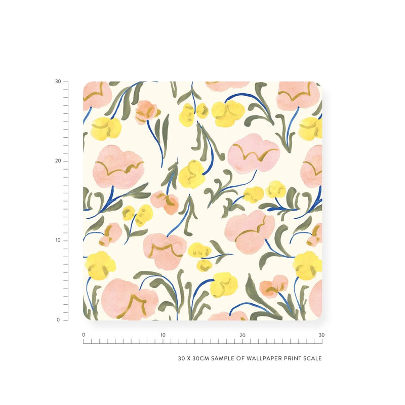 Wallpaper Minibeau - Boho Floral