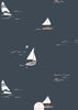 Wallpaper sample Atelier Florentine - Sailing boats Blue