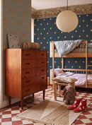 Classic Sun Blue – zonbehang grijsblauw | Dekornik