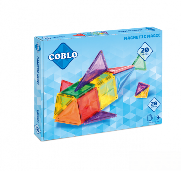 Coblo magnetisch speelgoed classic 20 stuks